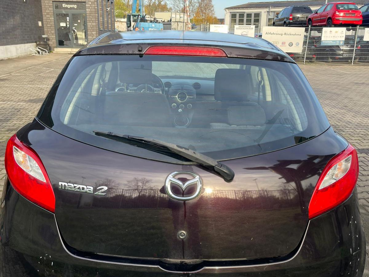 Mazda 2 DE original Heckklappe mit Heckscheibe Lilametallic 5-Türer BJ09